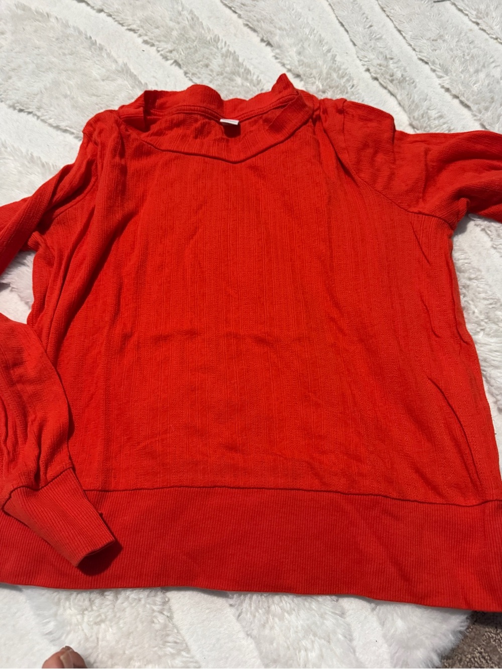 Long-sleeve orange